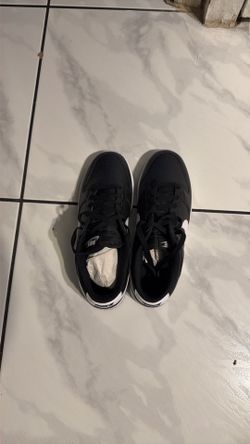 white and black Nike dunks