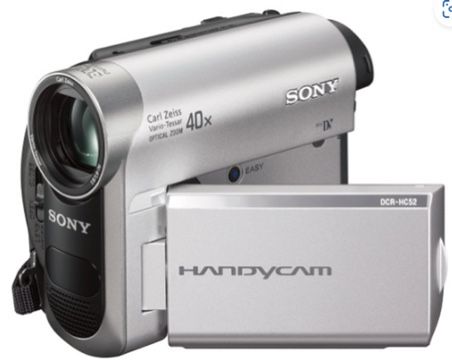 Sony DCR-HC52 MiniDV Handycam Camcorder with 40x Optical Zoom