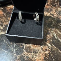 Silver Hoop earrings