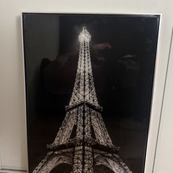 Eiffel tower wall art