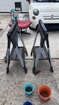 Dewalt folding saw horses