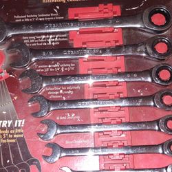 7 Peice Gear Wrench Set