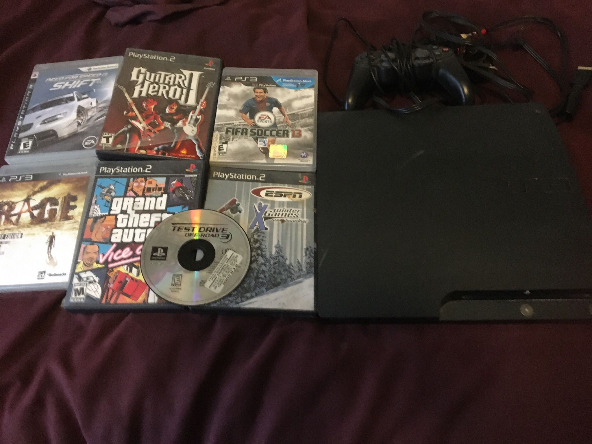 PS3 + 7 Games