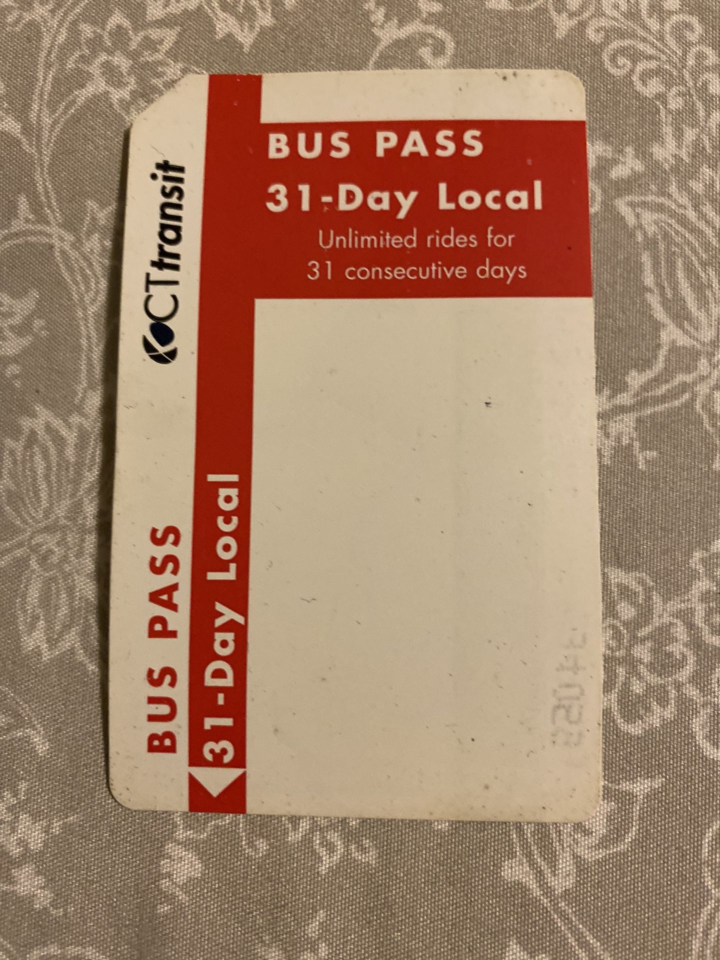 30 Day Pass