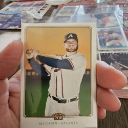Brian McCann Atlanta Braves Baseball Cards 