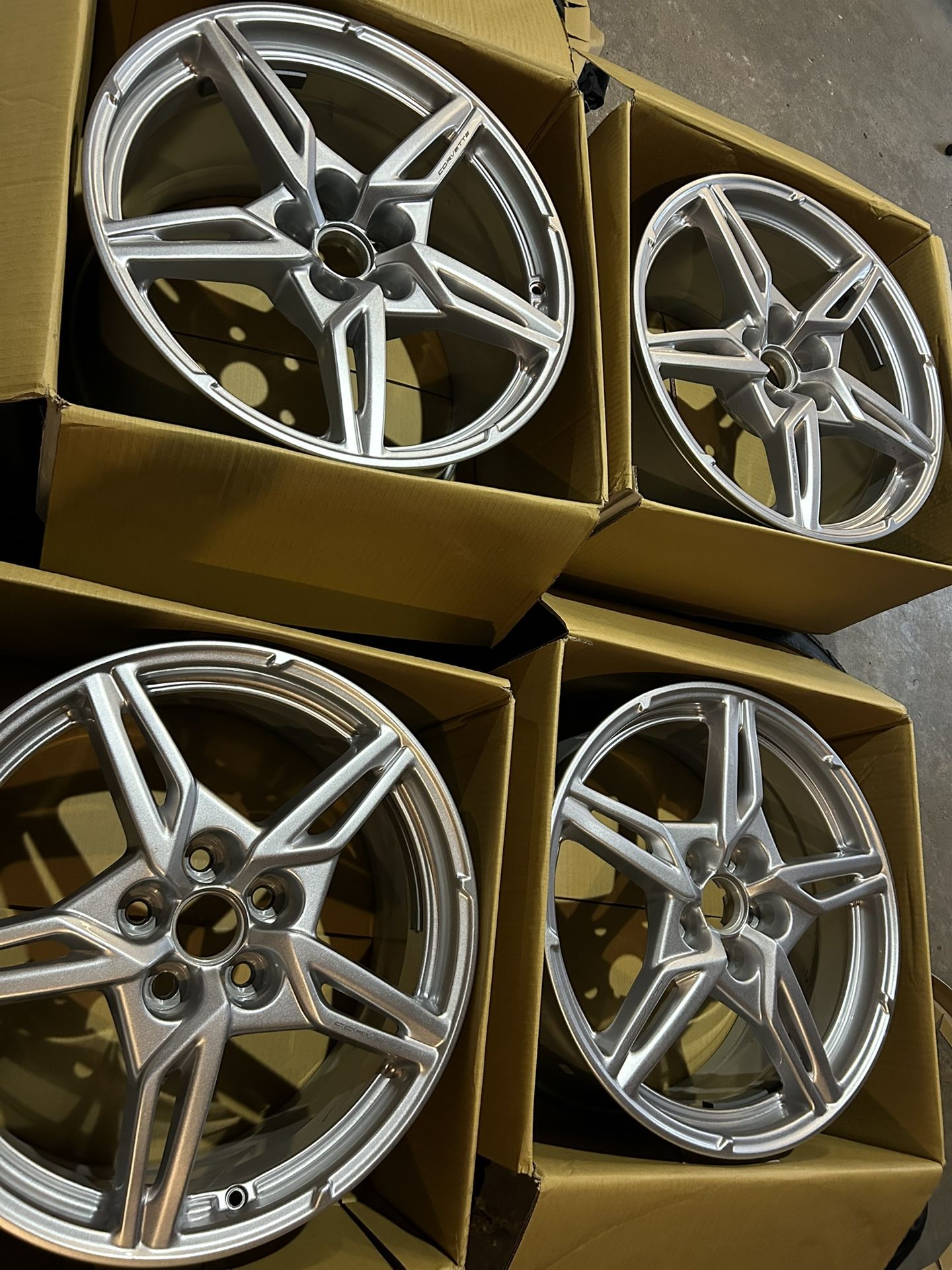 Corvette Wheels 20” And 19”