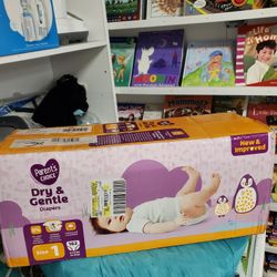 Parent's Choice Dry & Gentle Diapers Size 1