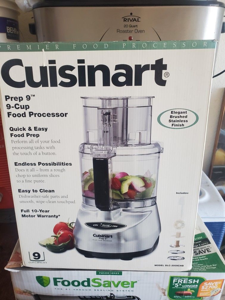 Cuisinart 9 Cup Food Processor for Sale in Mesa, AZ OfferUp