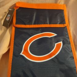 Chicago Bears License Thermal Lunch Bag New With Tag