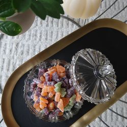 Anchor Hocking Old Cafe Vintage Candy Dish With Lid