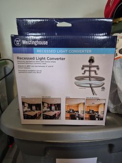 Westinghouse recessed light converter