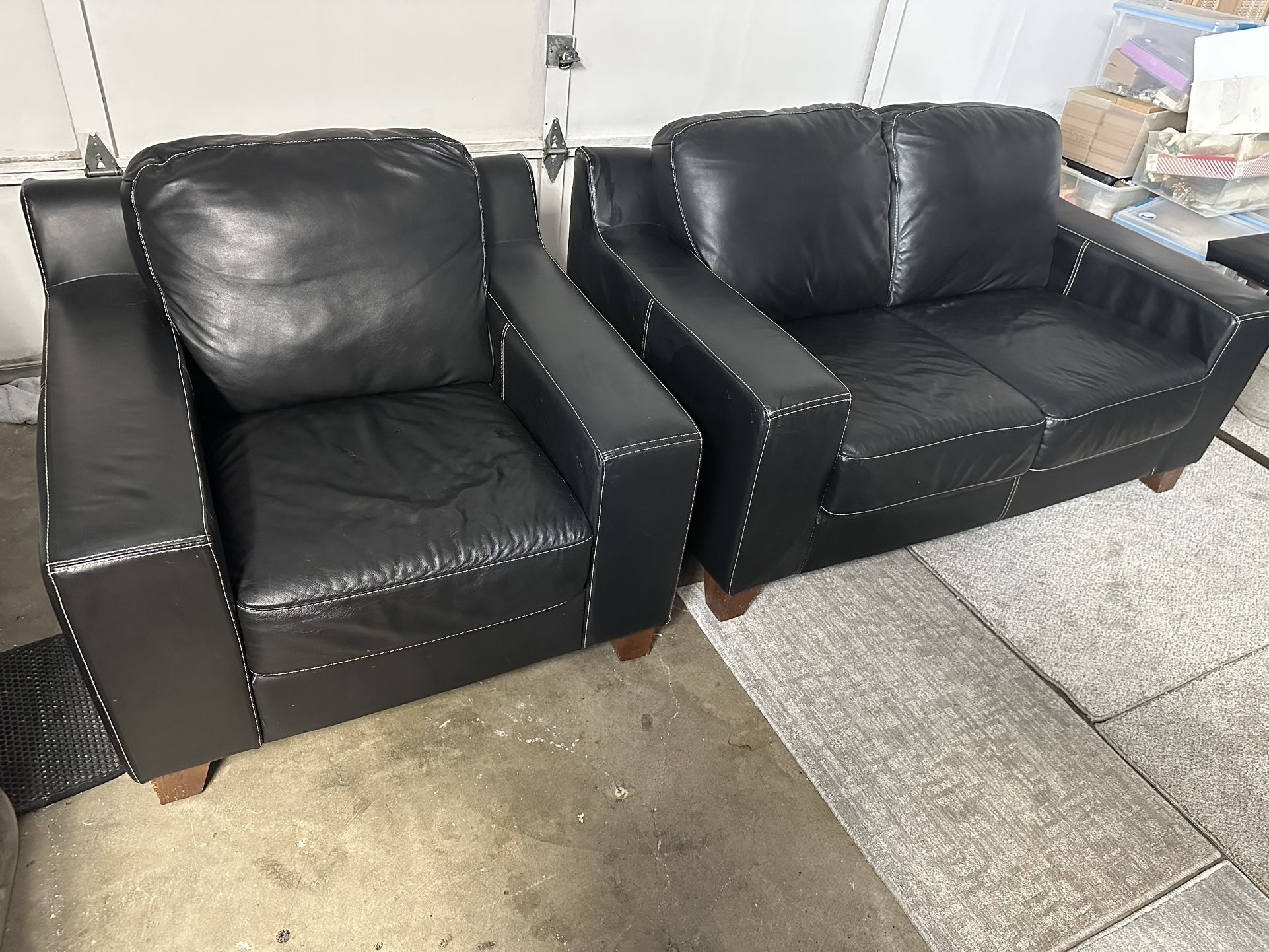 Italian Leather Couches