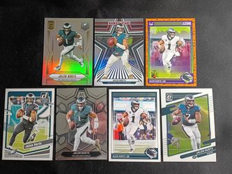 Philadelphia Eagles Jalen Hurts Football Cards Set of 7 For $5