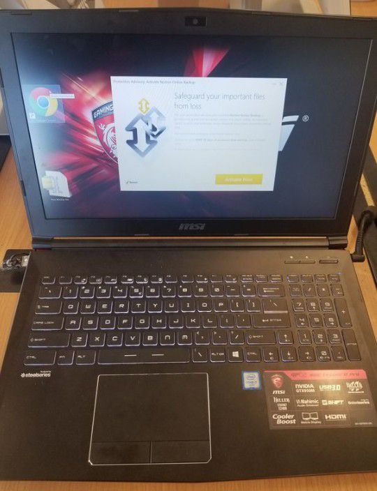 Mirco-Star International Gamer Laptop