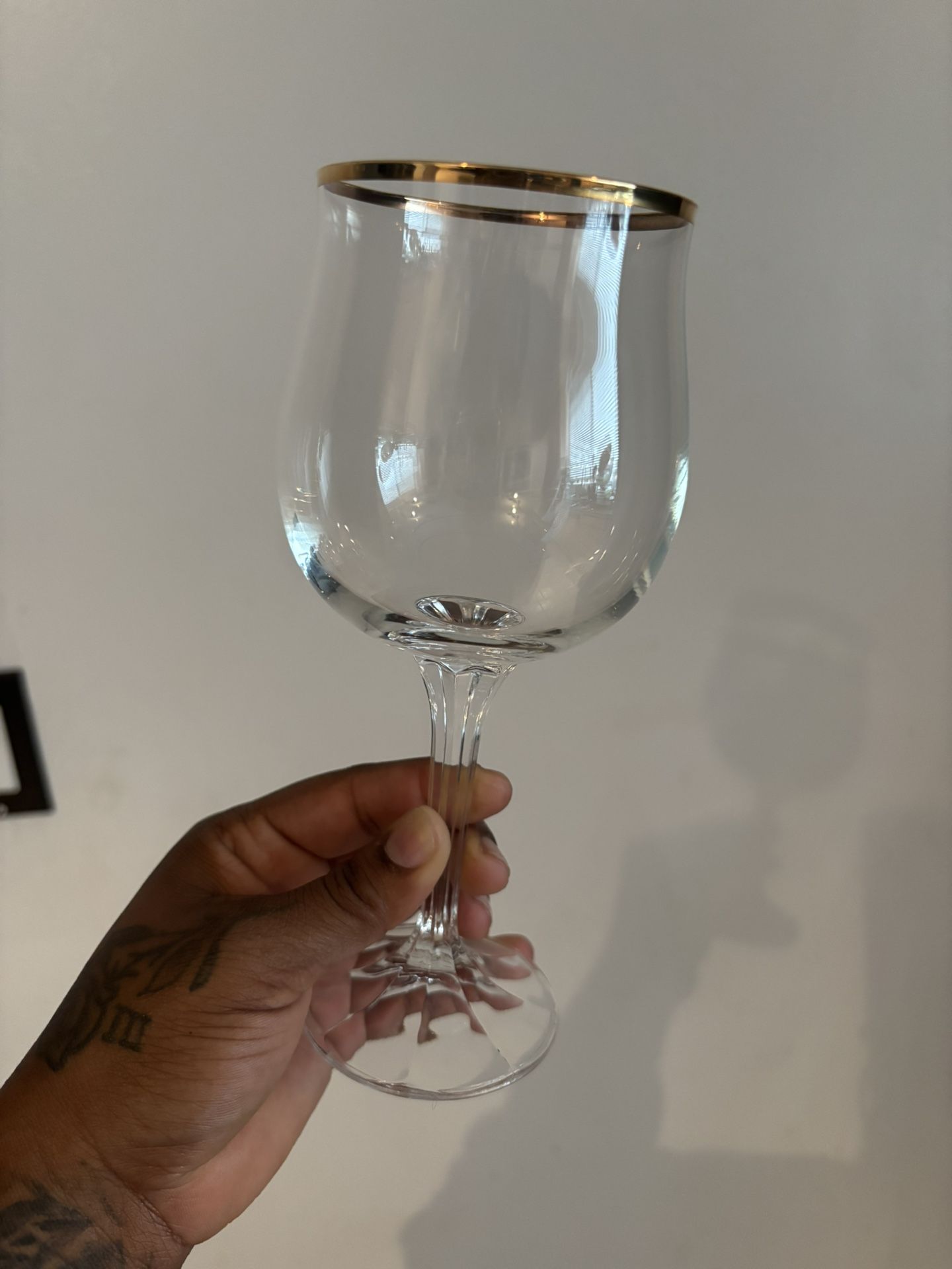 Set of 4 Fine Crystal Goblets – 340ml (Geneve Collection)