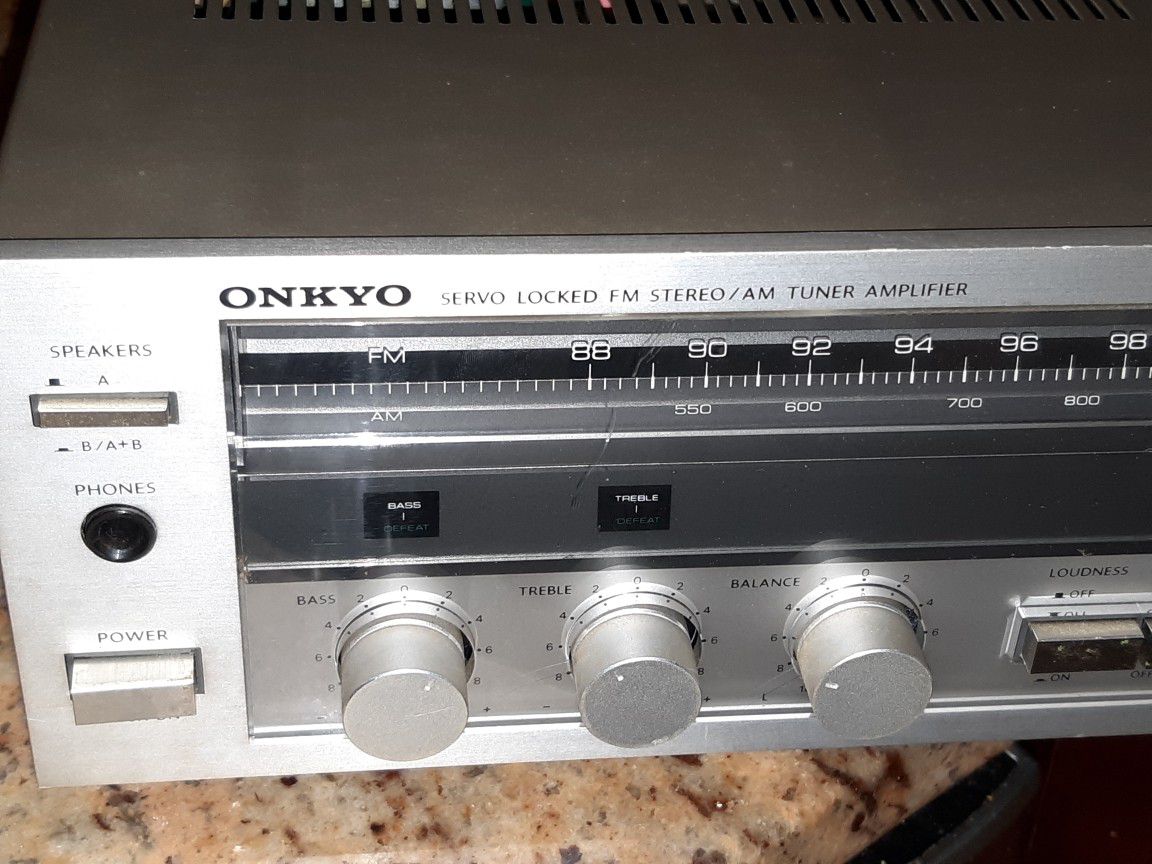 Onkyo Servo Locked Amplifier/Receiver