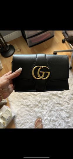 Black Leather Crossbody