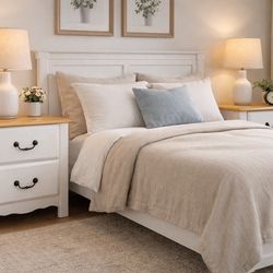 2 Country Style Nightstands