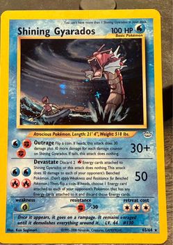 Shining Gyarados 65/64 Neo Revelation Holo