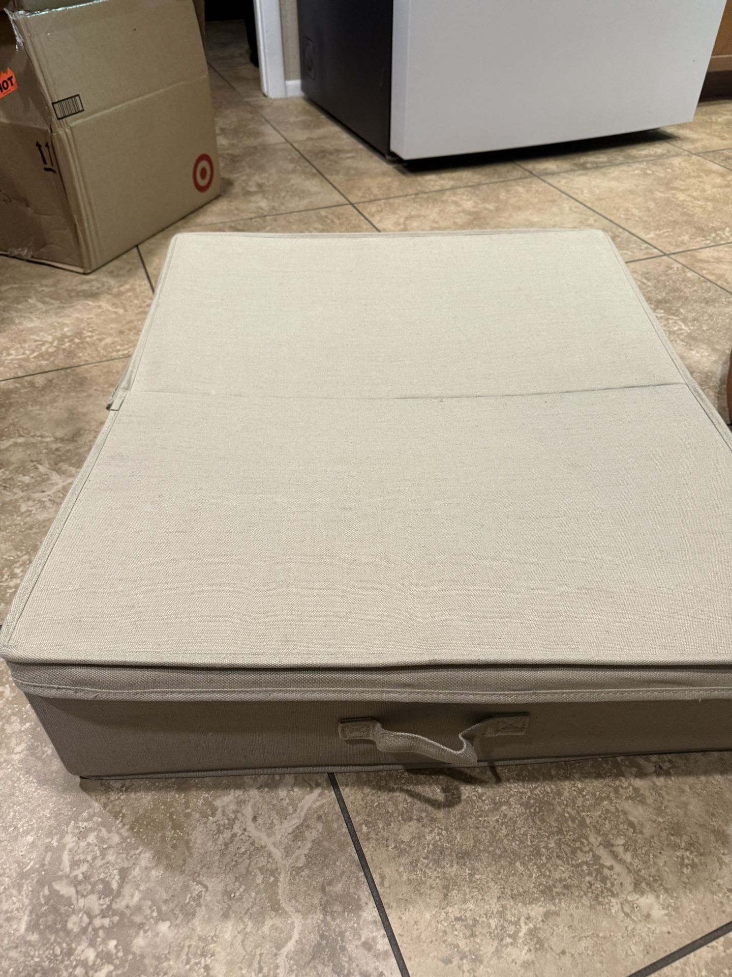 Pottery Barn Canvas Under Bed Storage Box