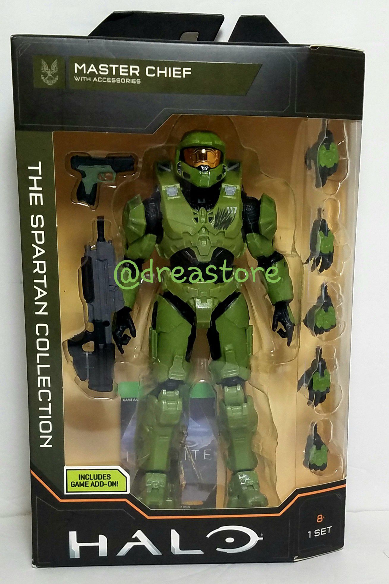 HALO Master Chief Figure With Accessories The Spartan Collection Series 1