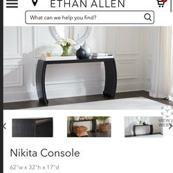 Ethan Allen Console Table