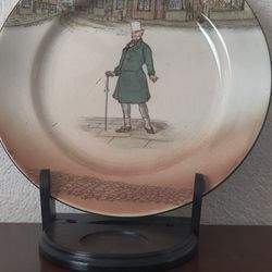 Vintage Royal Doulton Plate Dickens Ware Mr Micawber