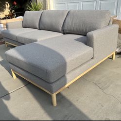 Brand New. Large Sofa Sectional. Mid Century Modern Style. Price $795