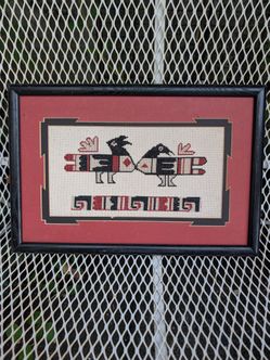 Handmade kneedle point piece