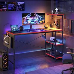 Light Up Gaming Desk