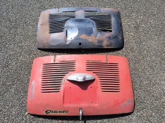 2x Fiat 600 Rear Engine Compartment Trunk Lid