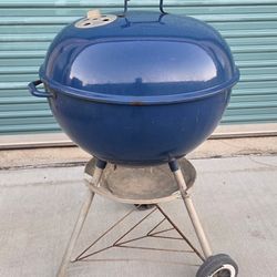 Weber 22" Kettle Bbq Grill Stamped B 1981