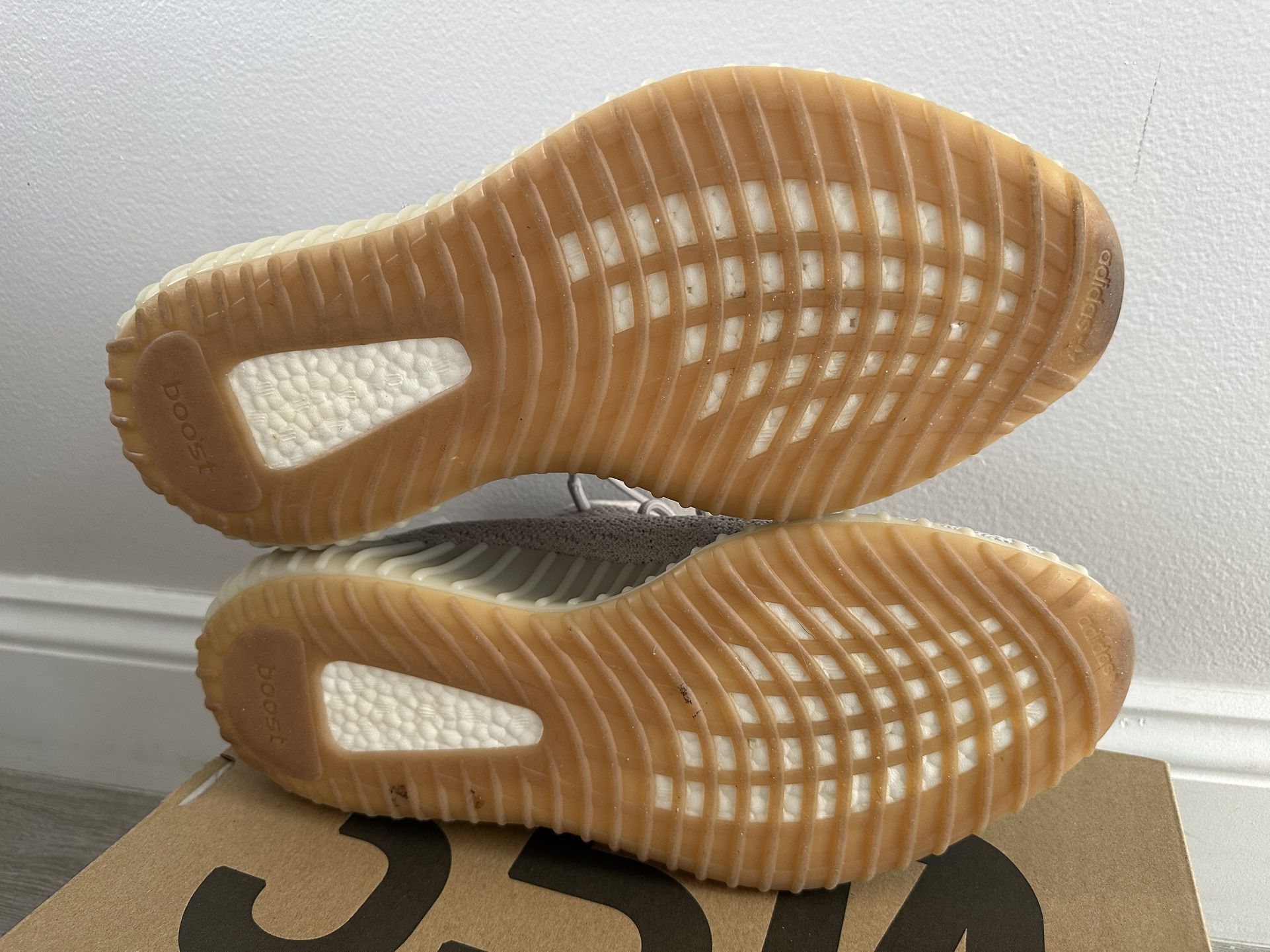 2018 Men's ADIDAS Yeezy Boost 350 V2 Sesame F99710 Sesame Size 12 Shoes Used w/ Box