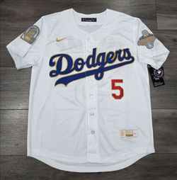 LOS ANGELES DODGERS STITCHED BASEBALL JERSEY