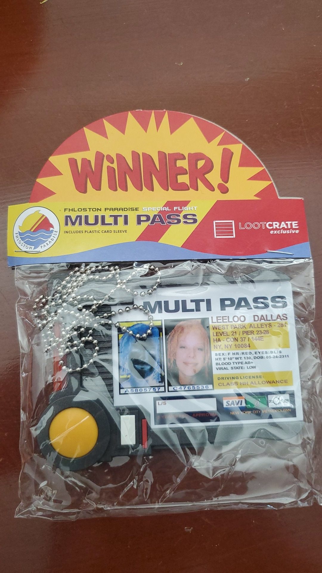 The fifth element multi pass