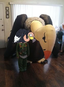 Inflatable Halloween Vulture