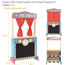 New! Puppet Theater Stand 