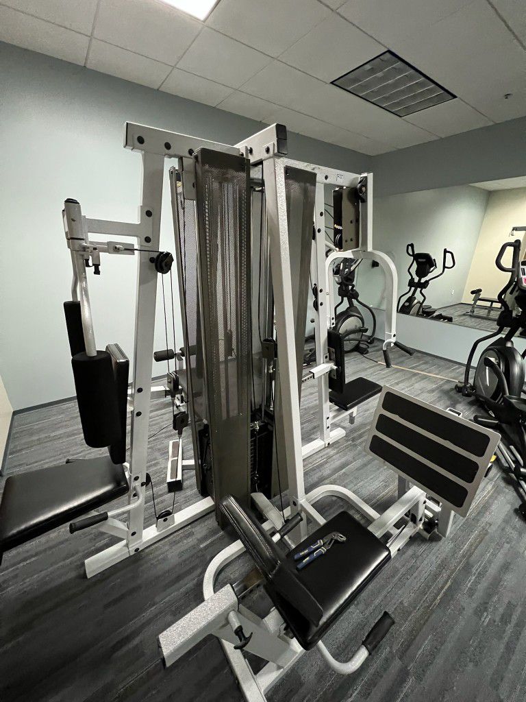 Hoist 4600 Exercise Fitness Workout Studio Commercial Gym 4 Stack Multi Station