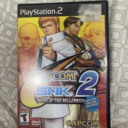 Capcom vs SNK 2 Mark of Millennium ps2