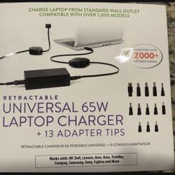Universal charger - several attachments 