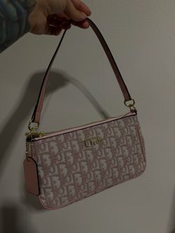 Pink shoulder bag