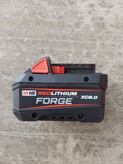 New Milwaukee FORGE 8.0 Battery M18