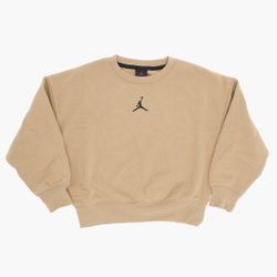 Air Jordan Fleeced Cotton Blend Crew-neck Sweatshirt 