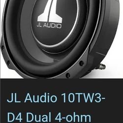 Speaker Box 2 10 Inch Subs Jl Audio 