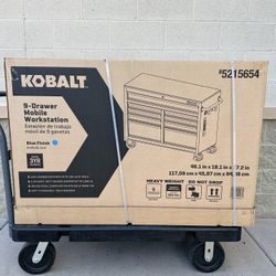 KOBALT BLUE 46 INCH TOOL BOX 
