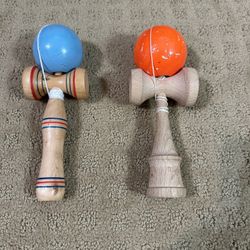 2 Wooden Kendamas