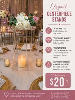 Elegant Center Pieces