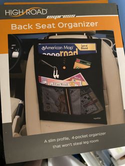 Backseat hanging car organizer