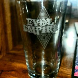 Limited Edition 'EVOL EMPIRE' Pint Drinking Glass 