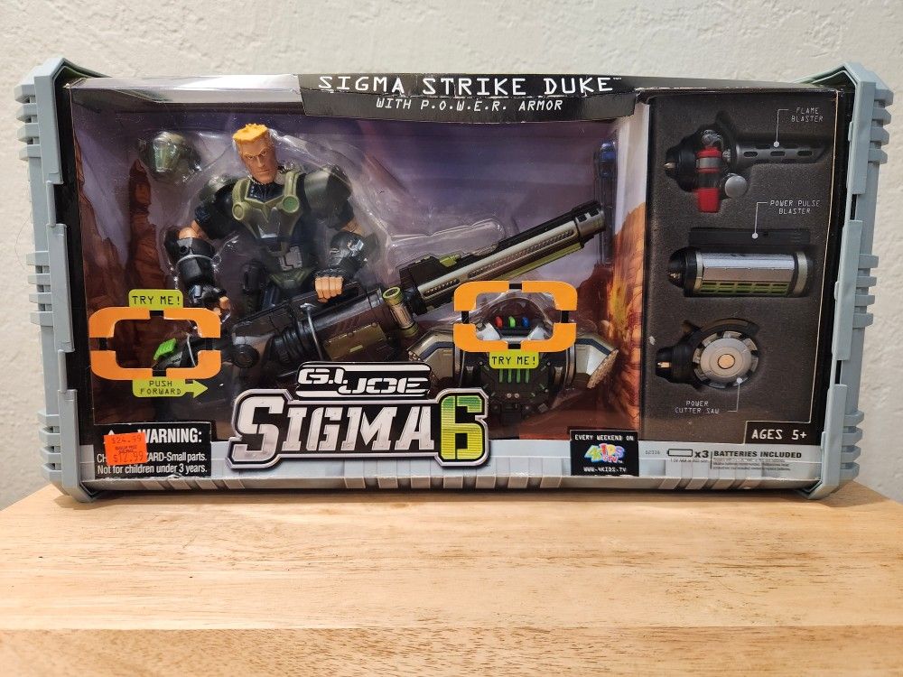 G.I. Joe Sigma 6 Sigma Strike Duke